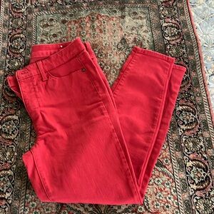 Talbot's Petite red jeggings